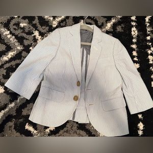 Seer Sucker J Crew Coat toddler